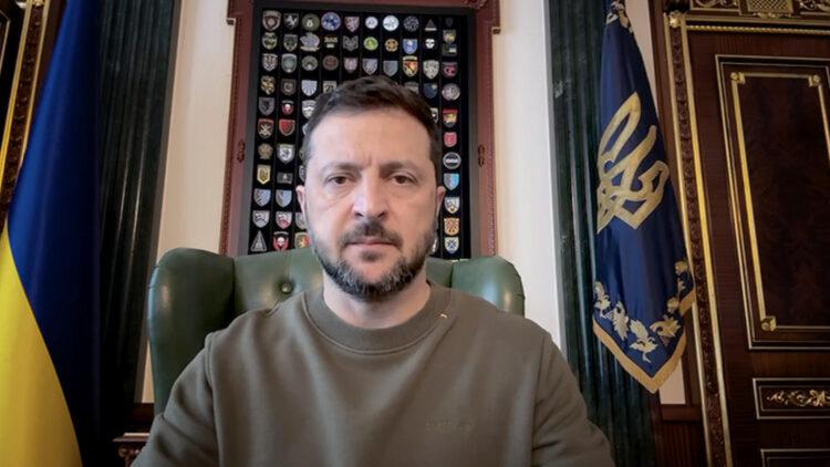 El presidente ucraniano, Volodímir Zelenski, en una foto de su página web oficial, EFE. Presidencia de Ucrania
