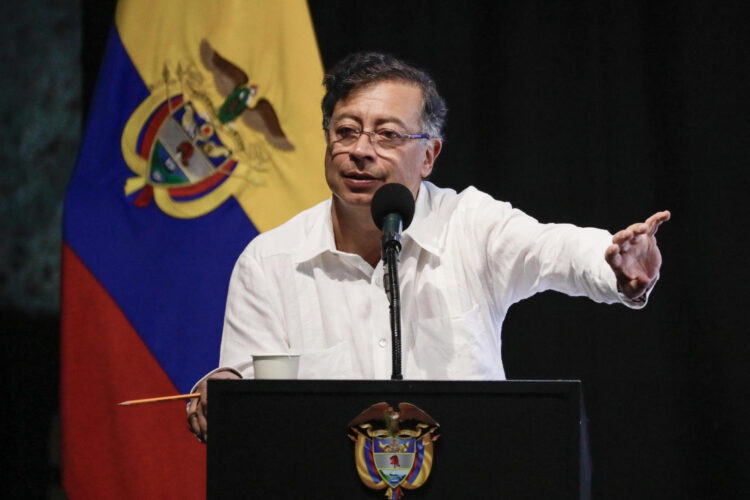 Foto de archivo del presidente de Colombia, Gustavo Petro. EFE/ Carlos Ortega