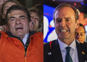 El MAS dejará de gobernar Bolivia después de casi 20 años, Quiroga y Paz van a segunda vuelta