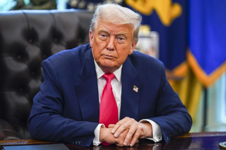 Foto de archivo del presidente de EE.UU., Donald Trump. EFE/WILL OLIVER / POOL