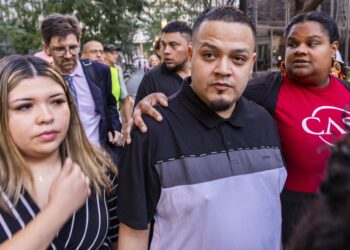 El salvadoreño Kilmar Ábrego, detenido en Baltimore por el ICE