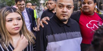 El salvadoreño Kilmar Ábrego, detenido en Baltimore por el ICE