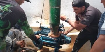 Instalan bomba en Santa Cruz para mejorar el servicio de agua a más de 1.275 familias en Valera