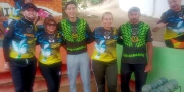 Bolas criollas: Los Canarios-Canarias “se coronan campeones” en Jajó