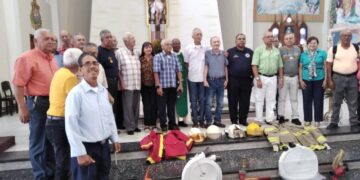 Misa de Acción de Gracias por el «Día Nacional del Bombero» en Valera