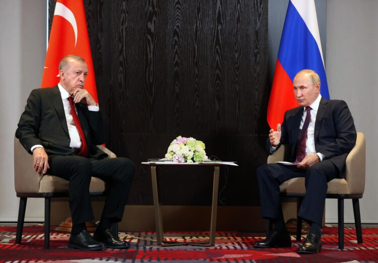 Foto archivo.  Putin y Erdogan. (Afghanistan, Belarus, Kazakhstan, Kyrgyzstan, Russia, Tajikistan) EFE/EPA/ALEXANDR DEMYANCHUK/SPUTNIK/KREMLIN POOL MANDATORY CREDIT[MANDATORY CREDIT]
 
//////////////