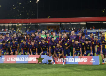 5-0. El Barça se divierte en su presentación