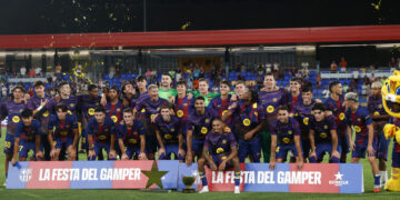 5-0. El Barça se divierte en su presentación