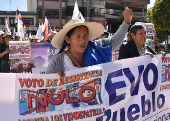 Ente electoral boliviano confirma que Evo Morales no figura en ninguna lista de candidatos