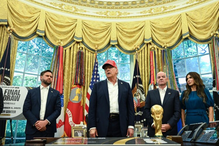 Trump anuncia que el sorteo del Mundial de Fútbol 2026 será en Washington en diciembre