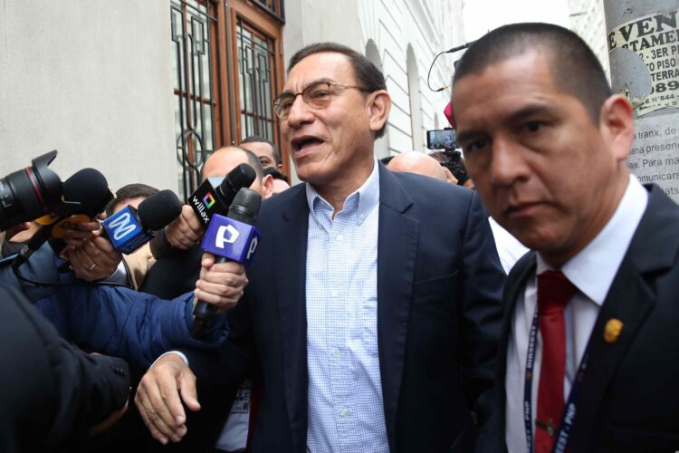 El expresidente de Perú Martín Vizcarra en una foto de archivo. EFE/ Paolo Aguilar