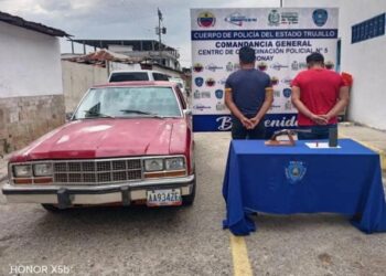 Aprehendidos dos sujetos por porte ilícito de arma de fuego en Pampán