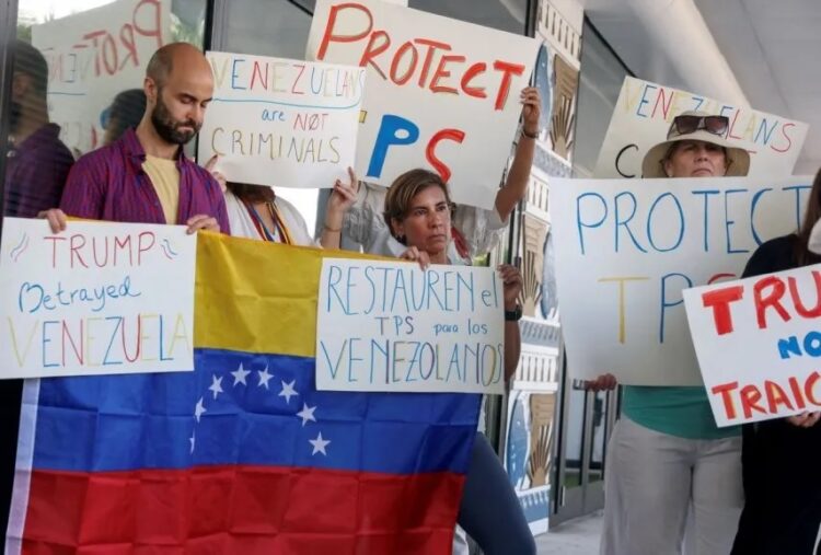 En marzo de 2021, la administración del presidente Joe Biden otorgó el TPS a los venezolanos debido a la grave crisis política, económica y humanitaria en el país| Foto AFP