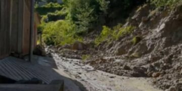 Lluvias en Boconó afectaron vías y servicio eléctrico 