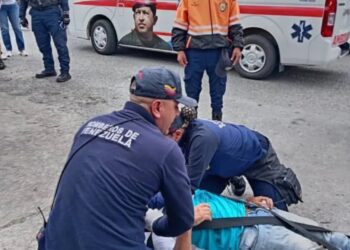Dos lesionados deja accidente de moto en Boconó 