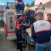 Accidente de motocicletas deja a 4 personas lesionadas