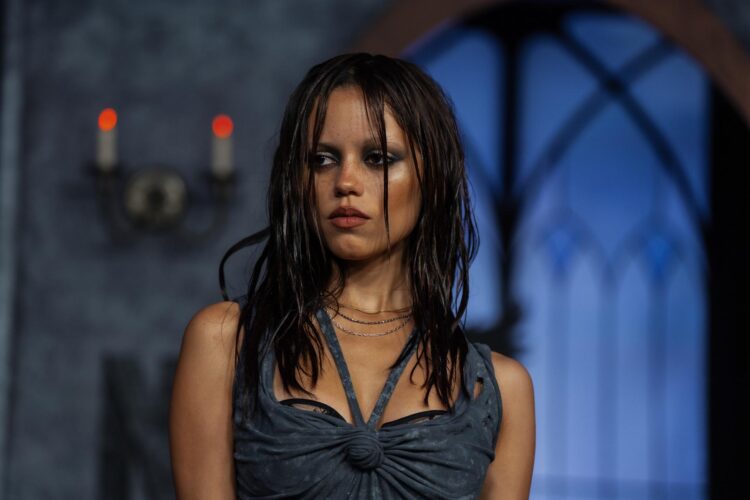 Imagen de archivo de la protagonista de 'Miércoles', Jenna Ortega. EFE/EPA/OLGA FEDOROVA