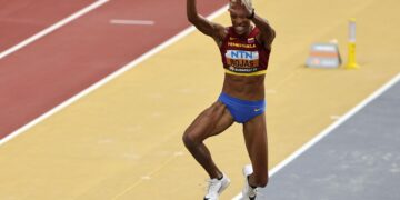 Yulimar Rojas regresa dos años después y eclipsa el festejo de Kipyegon y Tinch