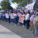 El municipio Sucre se manifestó contra el feminicidio