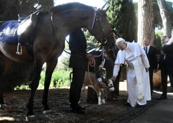 El papa inauguró ‘Borgo Laudato si’, proyecto ecologista del Vaticano en Castel Gandolfo