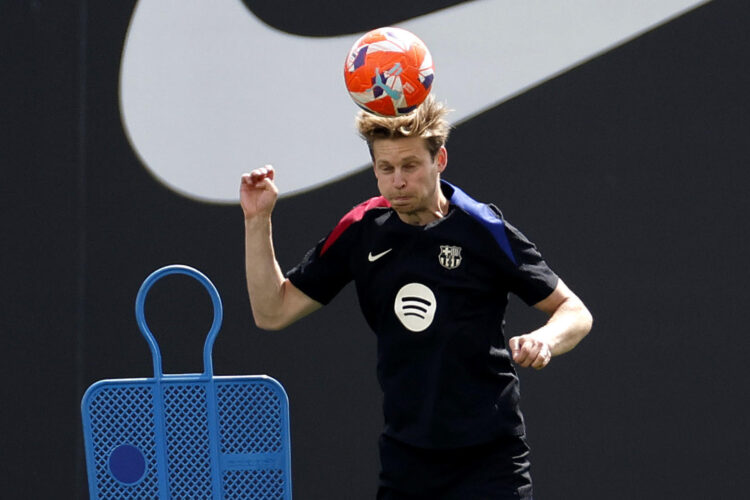 Fotografía de archivo del jugador del FC Barcelona Frenkie de Jong. EFE/Alberto Estévez