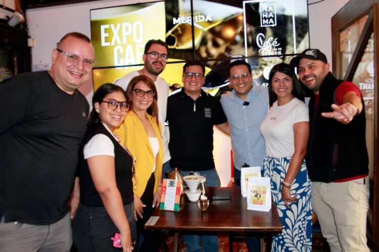 Así se vivió esta experiencia en dos tiempos donde ¡Mérida deleita con café de altura! Foto: Prensa Somos Mérida