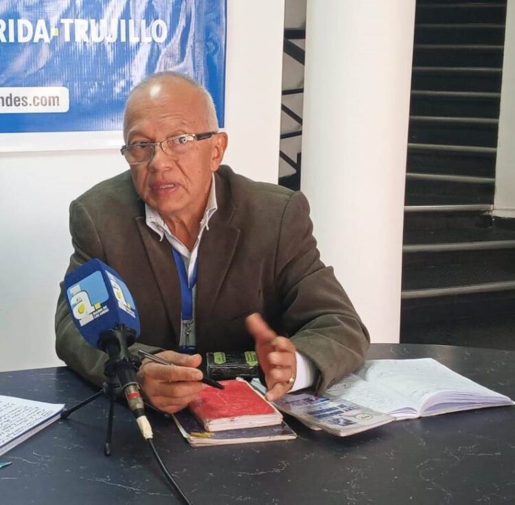 Gustavo Saavedra directivo regional de Fenatev