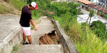 En Motatán: tramo peatonal Caja de Agua – sector Comercio «a punto de colapsar»
