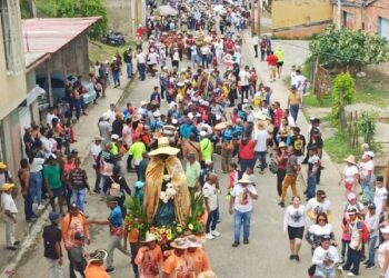 Con la tradicional «Romería» Motatán cierra su celebración aniversaria
