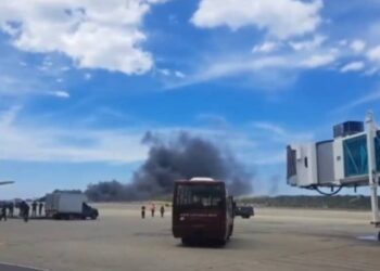 Se estrelló avioneta en Maiquetía al intentar aterrizar: lo que se sabe