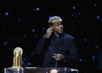 Lamine Yamal, el talento más precoz que sube al podio