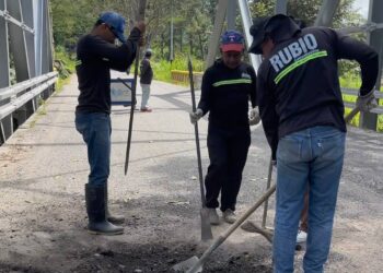 Inician trabajos de asfaltado en el municipio Junín