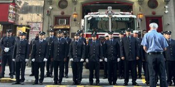 Nueva York recuerda a sus muertos del 11 de septiembre de hace 24 años