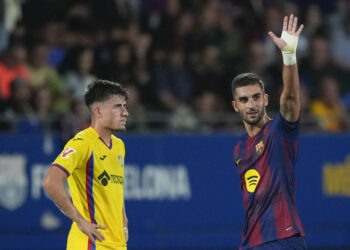 Ferran iguala los 48 goles que David Villa marcó con el Barcelona