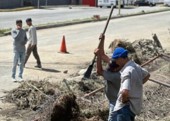 Activan operativo especial de limpieza de drenajes y alcantarillado en Mérida