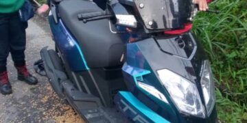 Derrape de moto deja dos lesionados en Boconó 