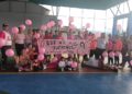 Realizan bailoterapia por el mes rosa en Boconó