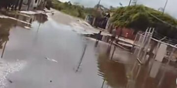 Lluvias intensas provocan severas inundaciones en el municipio La Ceiba