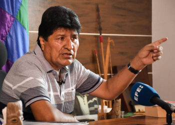 Evo Morales dice que el oficialista MAS quedó «destrozado» tras las elecciones en Bolivia