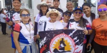 Sanbeniteros elevaron sus oraciones en el Santuario Niño Jesús después de la caminata Betijoque a Isnotú