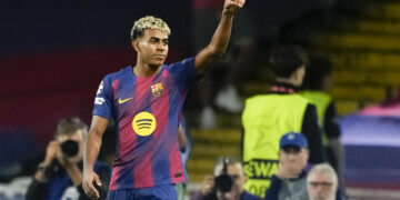 A subasta, un cromo de Lamine Yamal valorado en unos 20.000 euros