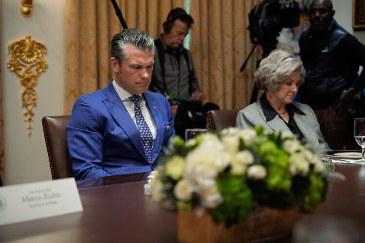 El secretario de Guerra de Estados Unidos, Pete Hegseth. EFE/Yuri Gripas