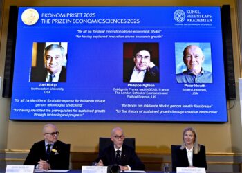 Nobel de Economía por mostrar cómo la tecnología puede impulsar el crecimiento económico sostenido