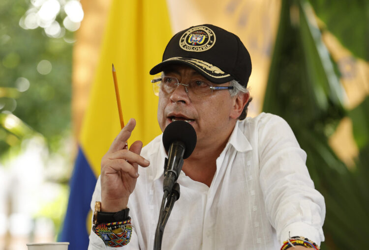 El presidente de Colombia, Gustavo Petro, en una fotografía de archivo. EFE/ Mauricio Dueñas Castañeda