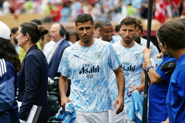 El futbolista del Manchester City Rodrigo HernándezEFE/EPA/WILL OLIVER/Archivo