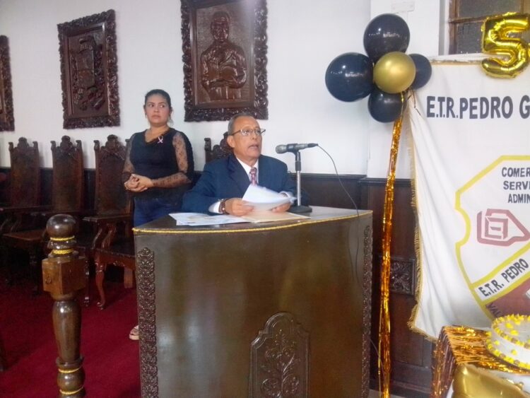 Orador de orden  Néstor Jose Bastidas Hernández
