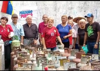 Consejo Comunal de Bella Vista realizó jornada de distribución de Gas Licuado  