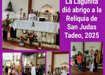 La capilla de La Lagunita dio abrigo a una reliquia de San Judas Tadeo,  2025 | Por Oswaldo Manrique