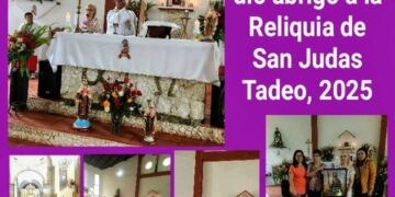 La capilla de La Lagunita dio abrigo a una reliquia de San Judas Tadeo,  2025 | Por Oswaldo Manrique