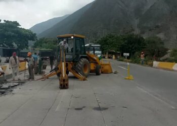 Gobierno de Mérida avanza en la rehabilitación de la Troncal 007